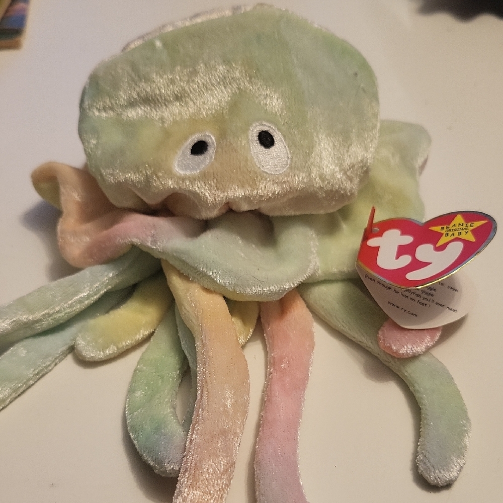 Ty GOOCHY Jellyfish Plush with Tentacles